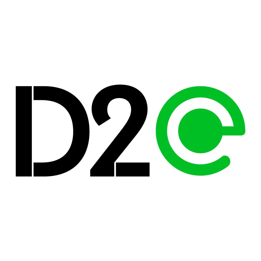 D2e logo final concept - Rebranding
