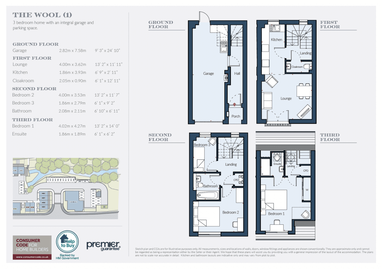 Rooksmoor Mills - The Wool Floor Plan - Coln Signature Homes