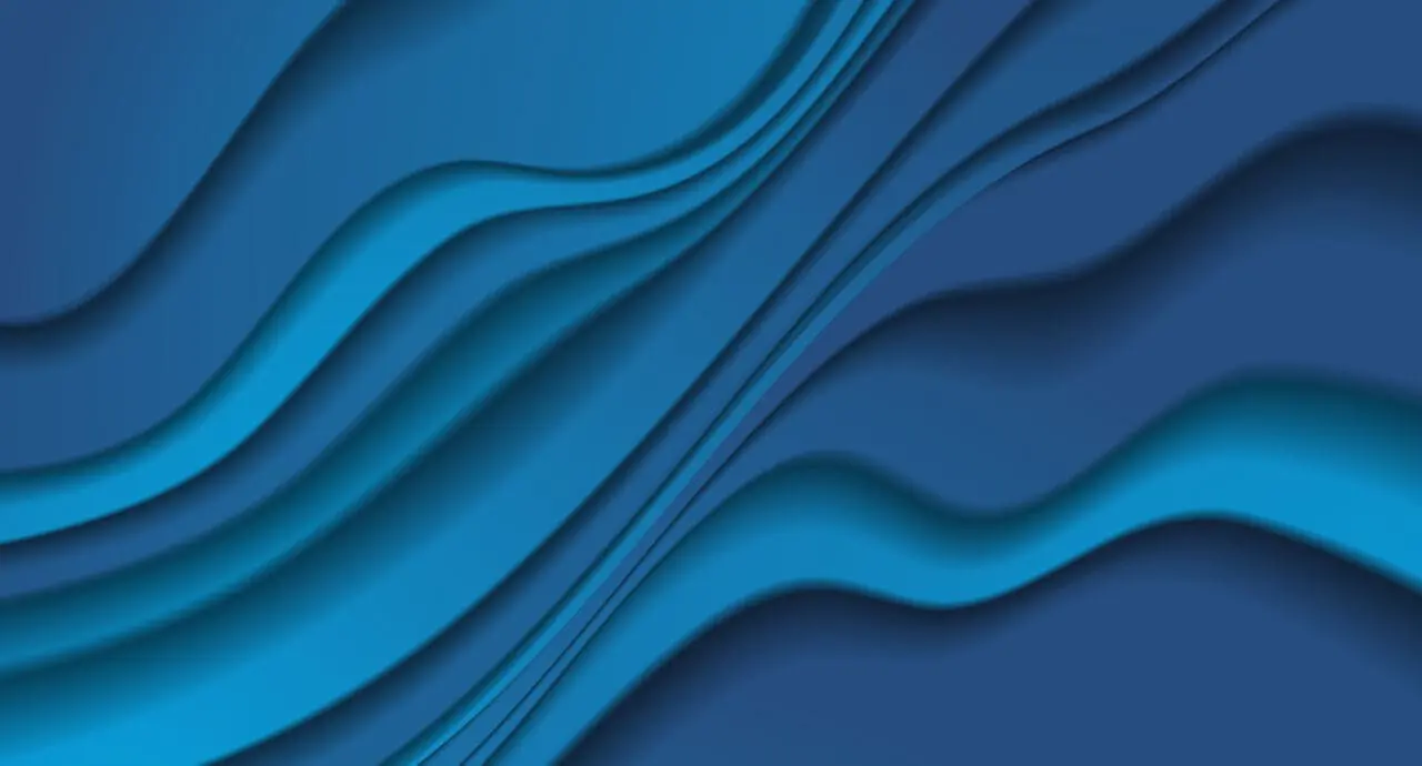 smooth refracted waves abstract background