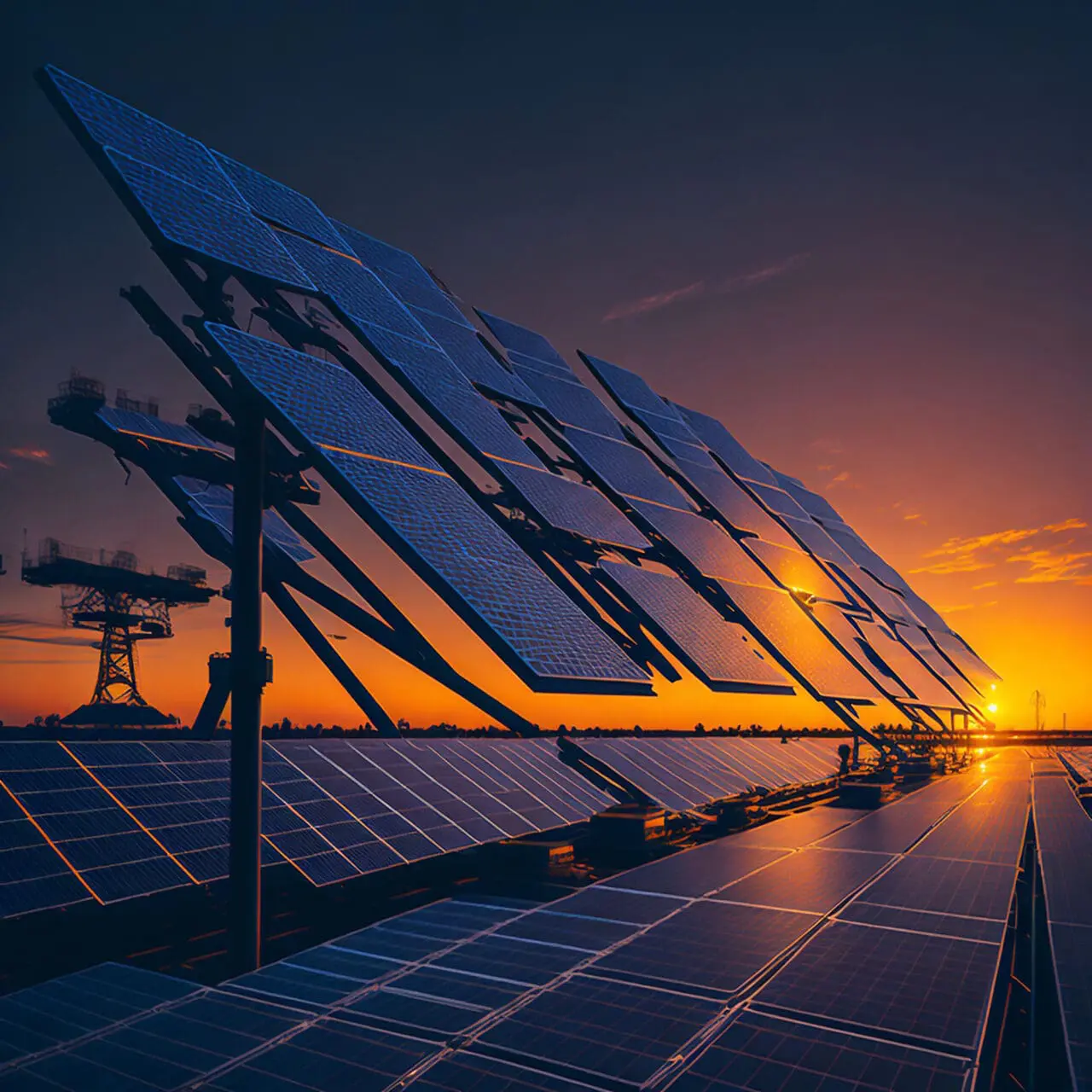 Solar energy house Factory.