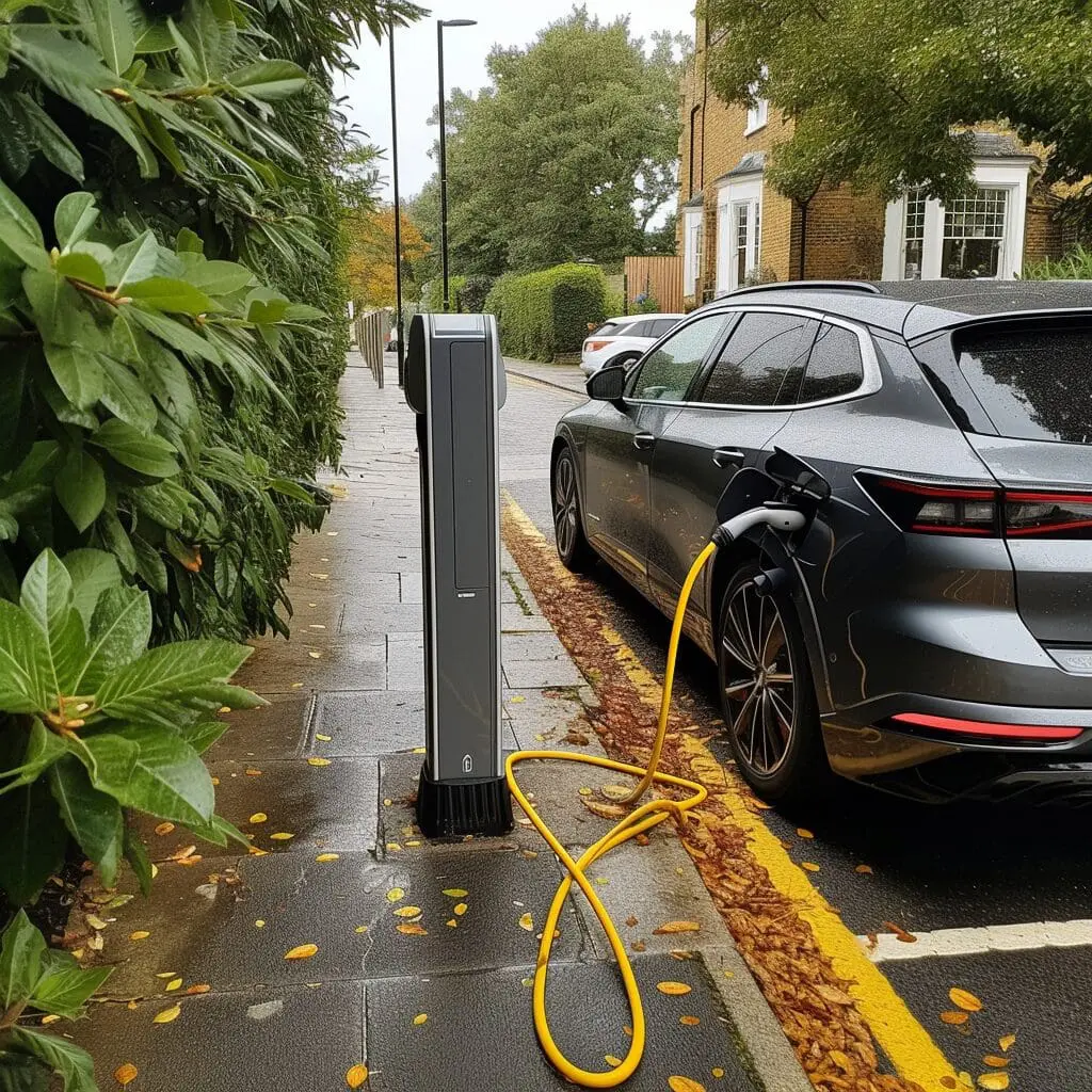 ev charging point un the uk