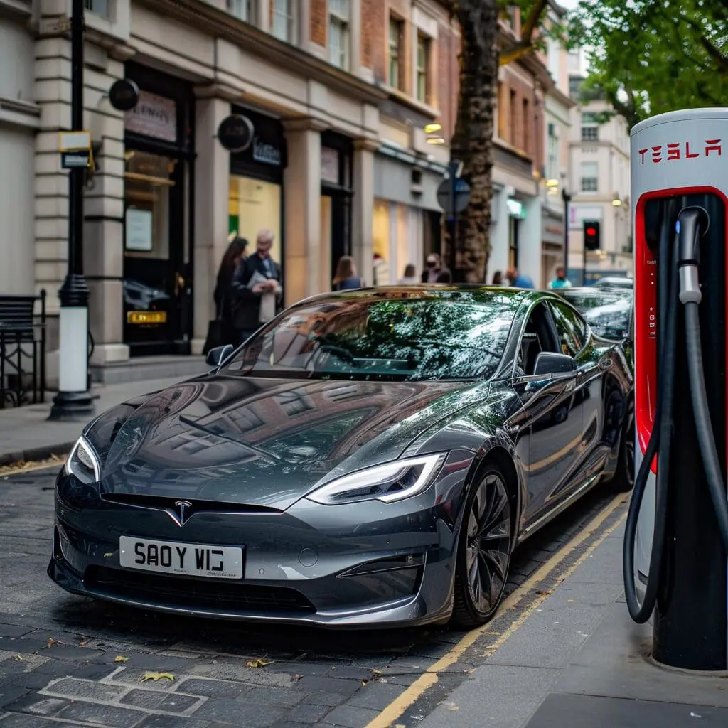 a electric car in the uk