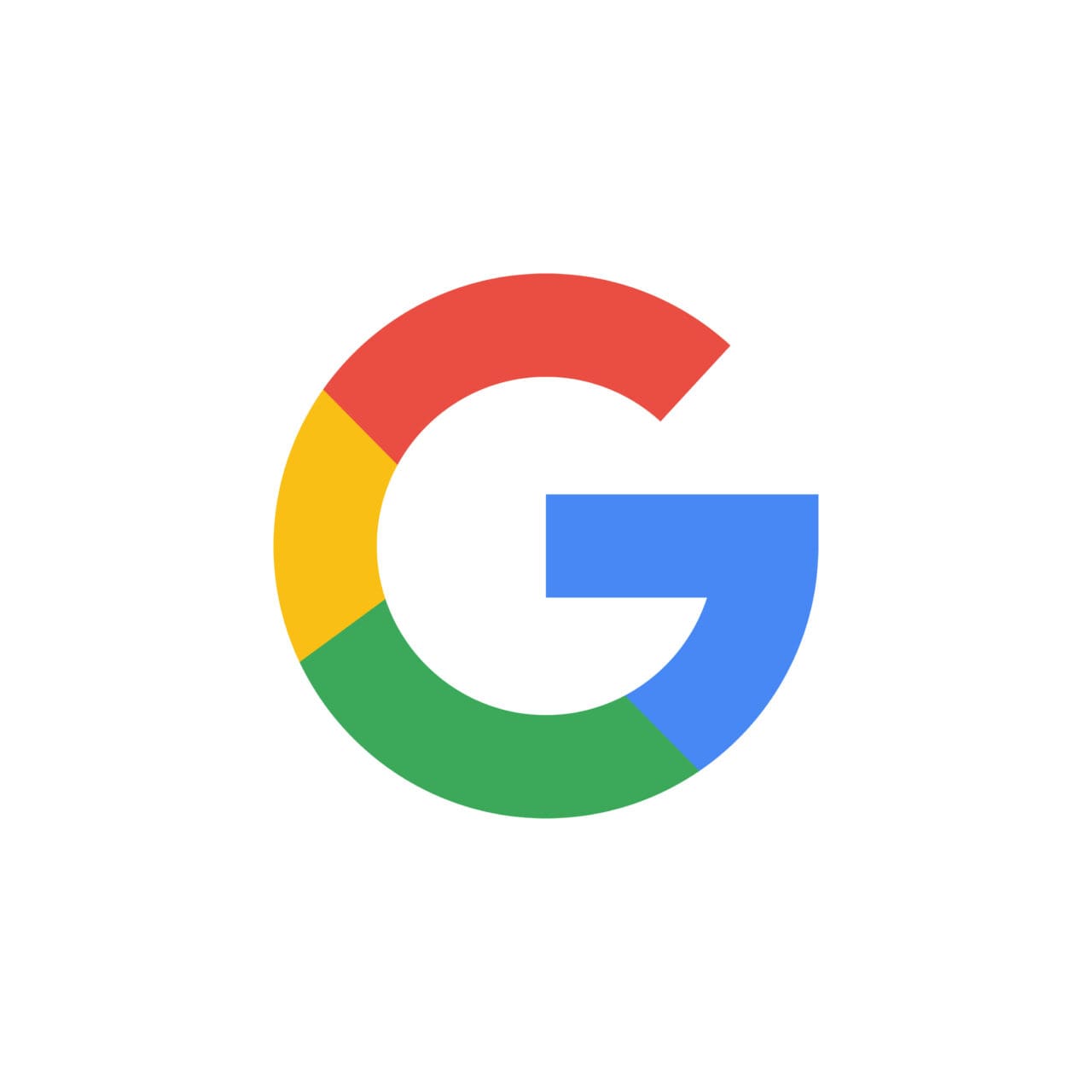 Google colour logo on white background
