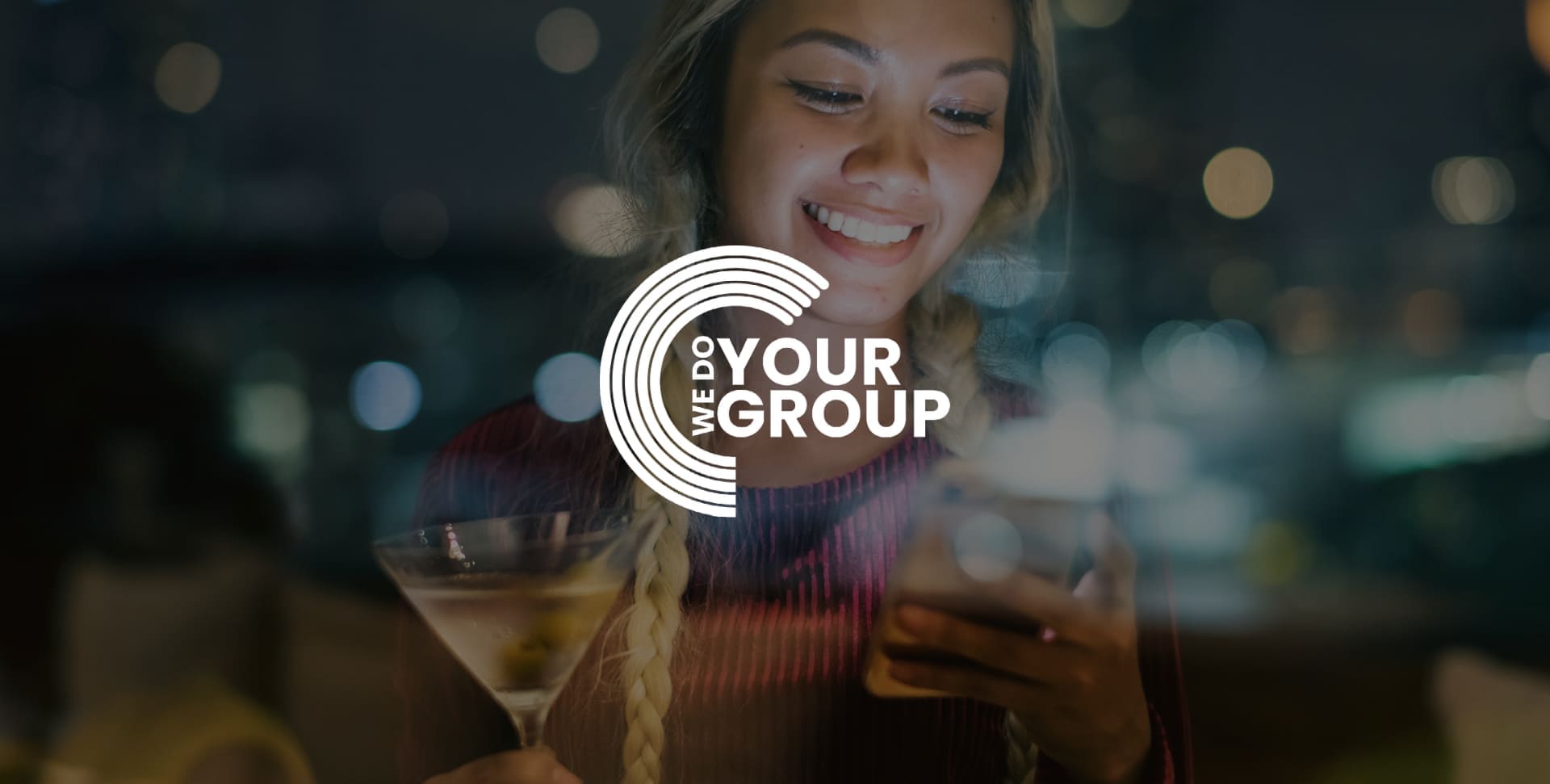 WeDoYourGroup White logo on image