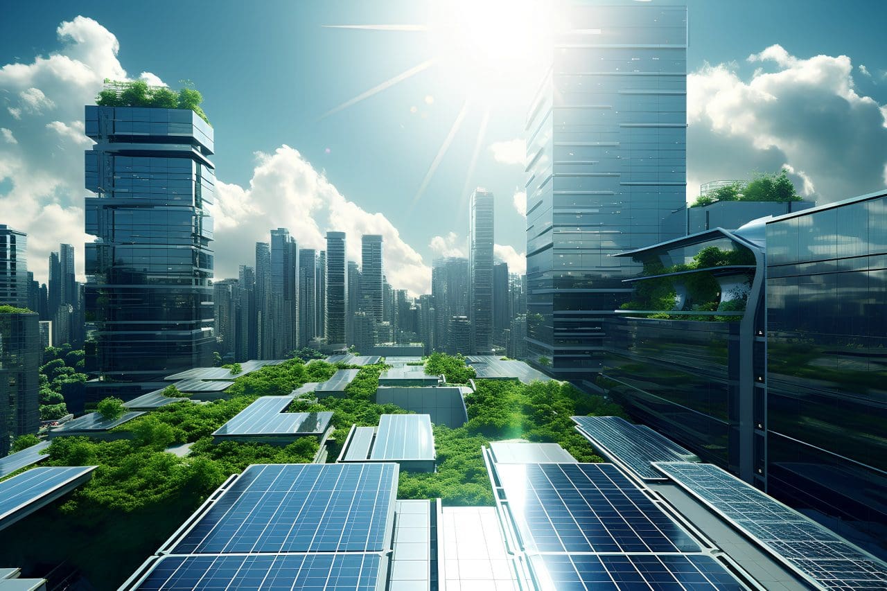 The vision for the future: advanced green energy in urban landsc