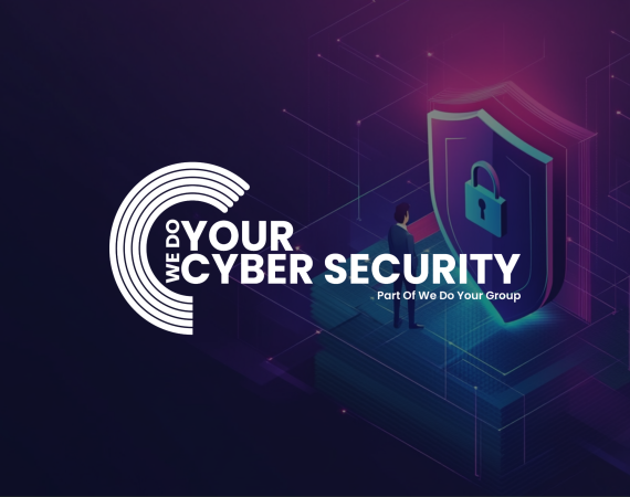 Cyber security concept banner with businessman protect data and confidentiality and data privacy