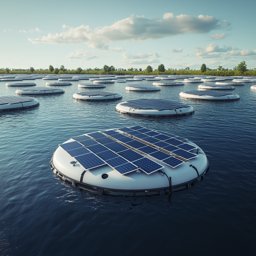 floating solar panels